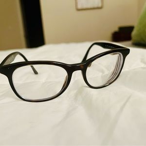 Ray-Ban frames (with prescription lenses)